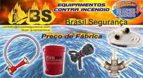 Equipamentos de combate a incêndio - Brasil Segurança