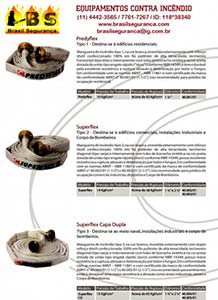 Mangueiras de Incêndio