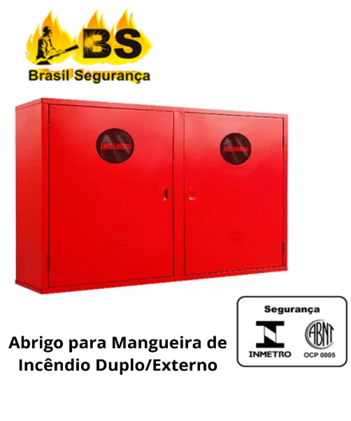 Abrigo para mangueira de incêndio