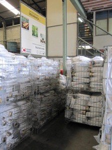 Estoque de mangueiras de incêndio