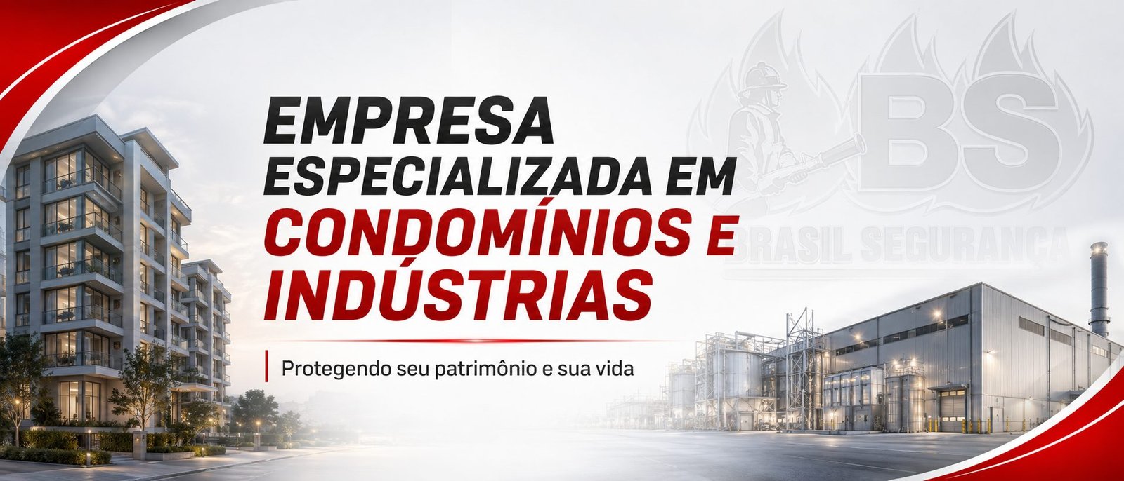 Empresa especializada em condomínios e indústrias. Protegendo seu patrimônio e sua vida.