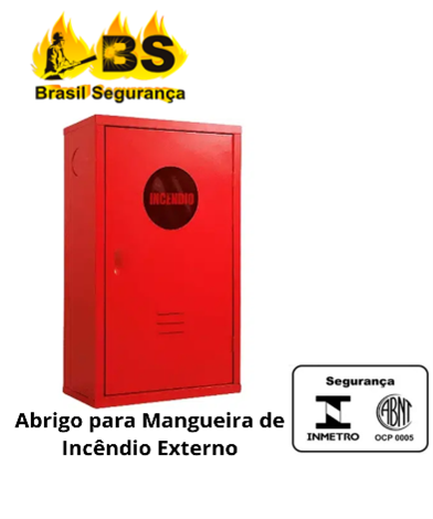 Abrigo Mangueiras de Incêndio Externo
